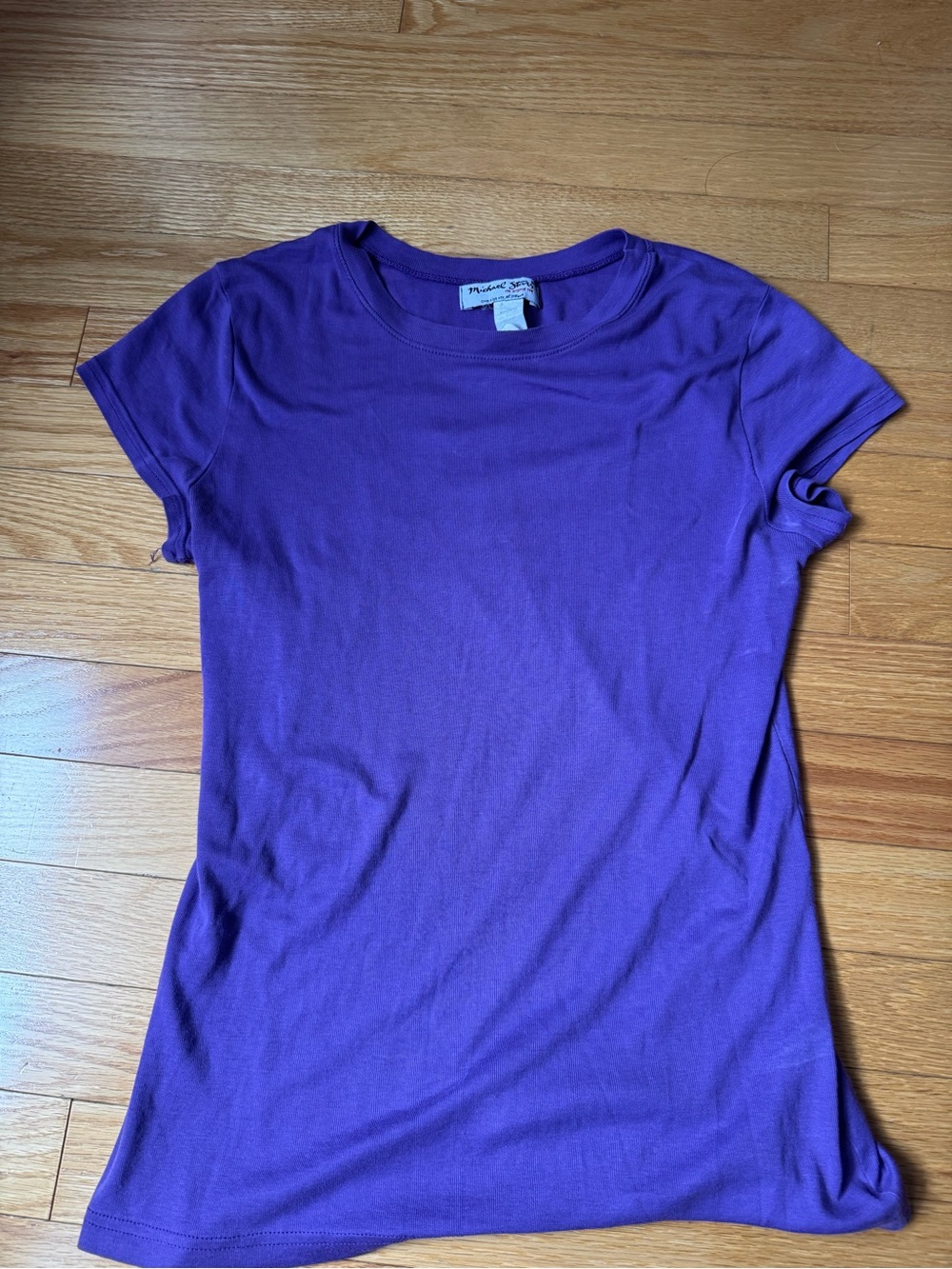 Classic Women's Crewneck Tee - Purple